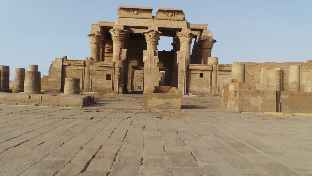 Philae Temple island view