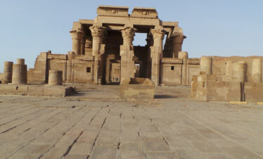 Philae Temple island view